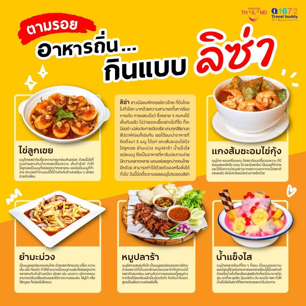 ตามรอยอาหารถิ่น กินแบบลิซ่า