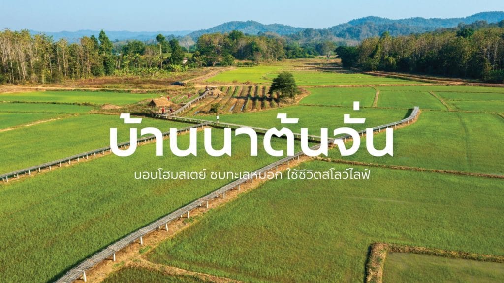 หลีกหนีความวุ่นวาย ลองใช้ชีวิตช้า ๆ ที่ บ้านนาต้นจั่น จ.สุโขทัย