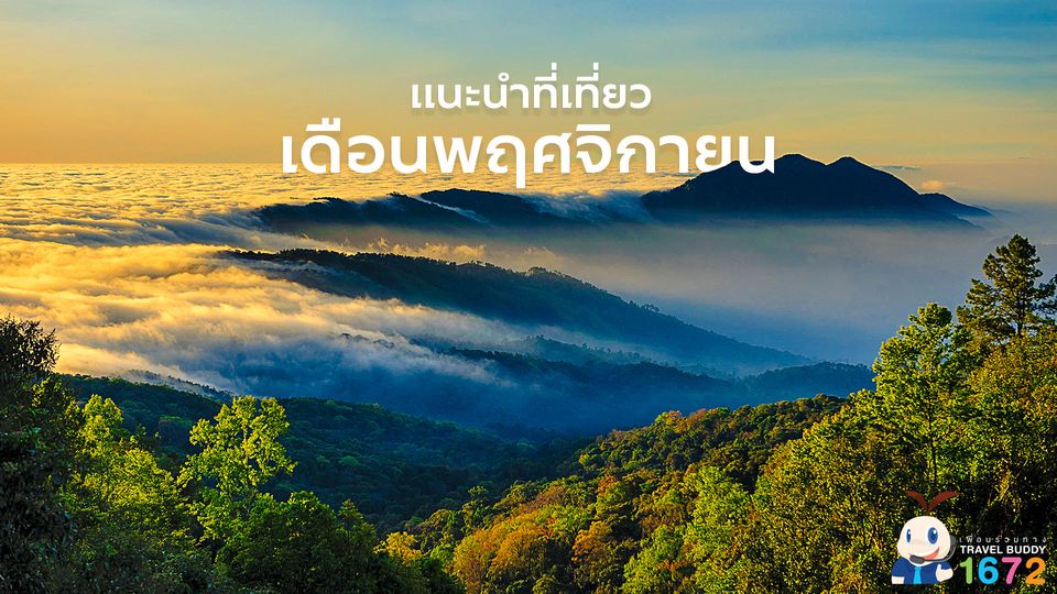 ✨ แนะนำที่เที่ยวเดือนพฤศจิกายน ✨